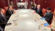 وزير الخارجية يبحث مع رئيس جايكا تعزيز التعاون في التعليم والنقل وتمويل القطاع الخاص