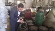 ضبط مصنع طحينة غير مرخص في السادات بخامات مجهولة