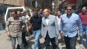 نائب محافظ الجيزة يتفقد مشروع الصرف الصحي بأوسيم ويشدد على التزام الجدول الزمني