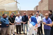 محافظ الجيزة يتفقد الاستعدادات النهائية لإنشاء مجمع مدارس كعابيش