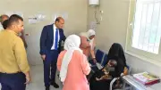 محافظ أسيوط يتفقد وحدة طب الأسرة بقرية المعصرة ويوجه بتحسين الخدمات