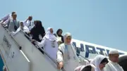 مصر للطيران تنظم رحلتين خاصتين لعودة حجاج فلسطين إلى القاهرة