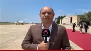 وصول أول طائرة مدنية إلى مطار القليعات وعلى متنها رئيس الحكومة اللبنانية
