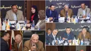 وفد تنسيقية شباب الأحزاب يناقش مع حزب مصر بلدي قضايا تشريعية وملفات حيوية