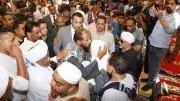 الصلح خير.. محافظ أسوان يشهد مراسم إتمام الصلح بين عائلتين