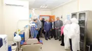 رئيس جامعة المنيا يتفقد المستشفى الثلاثي الجامعي لمتابعة جاهزيته