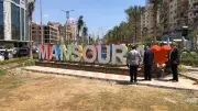 محافظ الدقهلية يتفقد حدائق حي شرق المنصورة ويناشد المواطنين الحفاظ عليها