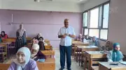 وكيل تعليم بني سويف يتفقد لجان امتحان الجبر للشهادة الإعدادية
