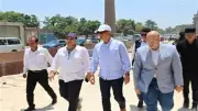 محافظ الجيزة يتابع تطوير محور المريوطية وكوبري السيارات بأبو النمرس