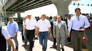 افتتاح توسعة كورنيش الإسكندرية الشرقية لتحسين السيولة المرورية