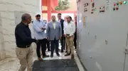 محافظ الجيزة يتفقد محطة رفع صرف صحي بعزبة البكباشي ويوجه بتسريع التسليم