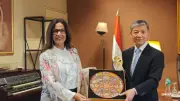 وزيرة الثقافة تبحث مع سفير الصين تعزيز التعاون الثقافي المشترك