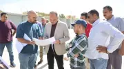 نائب محافظ الوادي الجديد يتفقد تطوير أرض المعارض ويوجه بسرعة الإنجاز