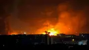 دوي انفجارات متتالية في سماء بغداد وتحليق مكثف للطيران الحربي