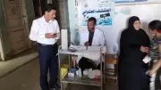 وكيل صحة الأقصر يتفقد القافلة الطبية بوحدة نجع عبد العزيز لمتابعة الخدمات