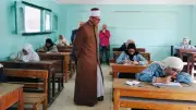 تفقد لجان الثانوية الأزهرية ببيلا في كفر الشيخ لمتابعة سير الامتحانات