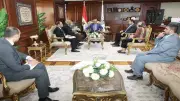 محافظ بني سويف يبحث مع الهيئة العامة للاستثمار الترويج للفرص الواعدة