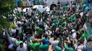 ترحال غفير لجماهير المصري لحضور نهائي كأس الرابطة في السويس