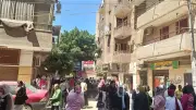 طلاب الشرقية يؤدون امتحان الهندسة في رابع أيام الإعدادية
