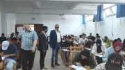 امتحانات جامعة حلوان التكنولوجية الدولية تسير بانضباط ورقابة متكاملة