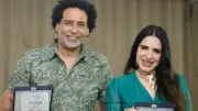 تكريم ميرنا وليد ومصطفى شوقي عن مسرحية 