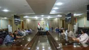 محافظ كفرالشيخ يبحث تأمين قش الأرز لشركات الأخشاب لدعم إعادة التدوير