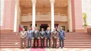 وزير الرياضة الليبي يزور الجامعة البريطانية لبحث التعاون الرياضي
