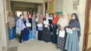 تكريم ملاحظي لجنة امتحانات الإعدادية ببني سويف في ختام الفصل الدراسي الثاني