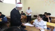 رئيس قطاع المعاهد الأزهرية يتفقد لجان الثانوية ويوجه رسالة للطلاب