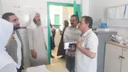 رئيس مدينة النجيلة يتفقد الخدمات الصحية في المستشفى والوحدة الصحية