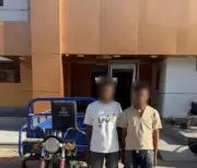 القبض على عاطلين لسرقة تروسيكل من أمام مسجد في أسوان