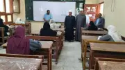 طلاب الأدبي بالثانوية الأزهرية في الإسماعيلية يؤدون امتحان التوحيد اليوم