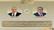 وزير الخارجية يبحث مع نظيره الباكستاني التطورات الإقليمية وجهود خفض التصعيد