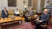 وزير الخارجية يهنئ المديرة التنفيذية لمنظمة تنمية المرأة الإسلامية