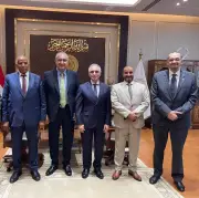 وفد حماة الوطن بالمنيا يزور وزير العدل لبحث التعاون المشترك
