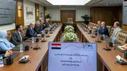 رئيس اقتصادية السويس يشهد توقيع مشروع للصناعات الإنشائية والأجزاء المعدنية