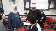 الشرقاوي والصعيدي يتفقدان لجان امتحانات الفقه للثانوية الأزهرية للوافدين