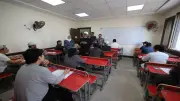 رئيس قطاع المعاهد ومستشارة شيخ الأزهر يتفقدان لجان امتحانات البعوث الإسلامية