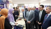 رئيس جامعة المنيا يفتتح الملتقى الثالث للتوظيف ومعرض مشروعات التخرج