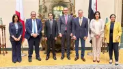 بسام راضي يبحث مع رئيس الرعاية الصحية التعاون مع إيطاليا في الخلايا الجذعية