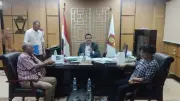 رئيس مركز بلاط بالوادي الجديد يتابع ملفات تقنين أراضي أملاك الدولة