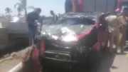 إصابة عروس في حادث انقلاب سيارة الزفاف بالغربية ونجاة العريس