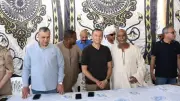 محافظ أسوان يلتقي أهالي سلوا بحرى في لقاء جماهيري موسع بكوم أمبو