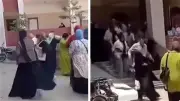 معلمة تعتذر عن حبس سيدة اعتدت عليها بالشرقية: «مرضتش لها البهدلة»