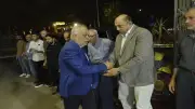 أشرف زكي في عزاء الفنان الشاب كريم عبد العليم بمسجد الخلفاء الراشدين