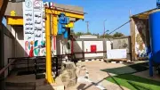تشغيل عبارة السباعية ووحدة العليقات الصحية بأسوان ومركز للأدلة الجنائية