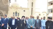 محافظ أسيوط يروج للسياحة الدينية بجولة لوفد وزارة المالية بدير العذراء بدرنكة