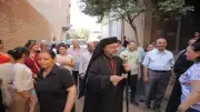 بطريرك الكاثوليك يدشن كاتدرائية أم النعم الإلهية ودار رعاية في المنيا