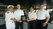 عبور سفينة الحاويات العملاقة CMA CGM VENDOME قناة السويس لأول مرة