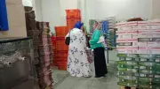 ضبط مصنع حلويات ومخزن سلع غذائية غير مرخصين في حملة تموينية بشبين القناطر